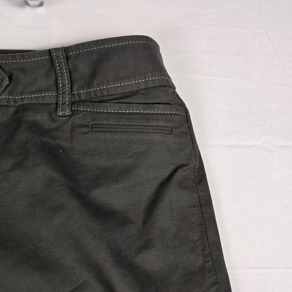 Ann Taylor LOFT Marisa Straight Leg Pants Olive Green Size 10 Professional - Picture 12 of 13